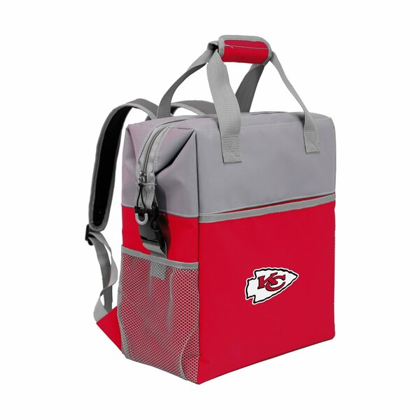 Logo Brands Kansas City Chiefs Backpack Cooler 616-612